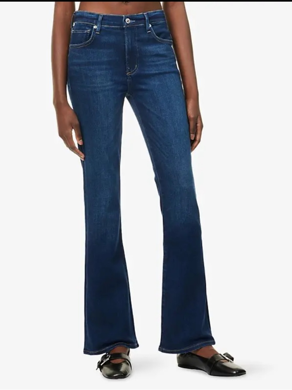 Citizens of Humanity Lilah High Rise Bootcut Jeans in Dakota dark wash sz 26